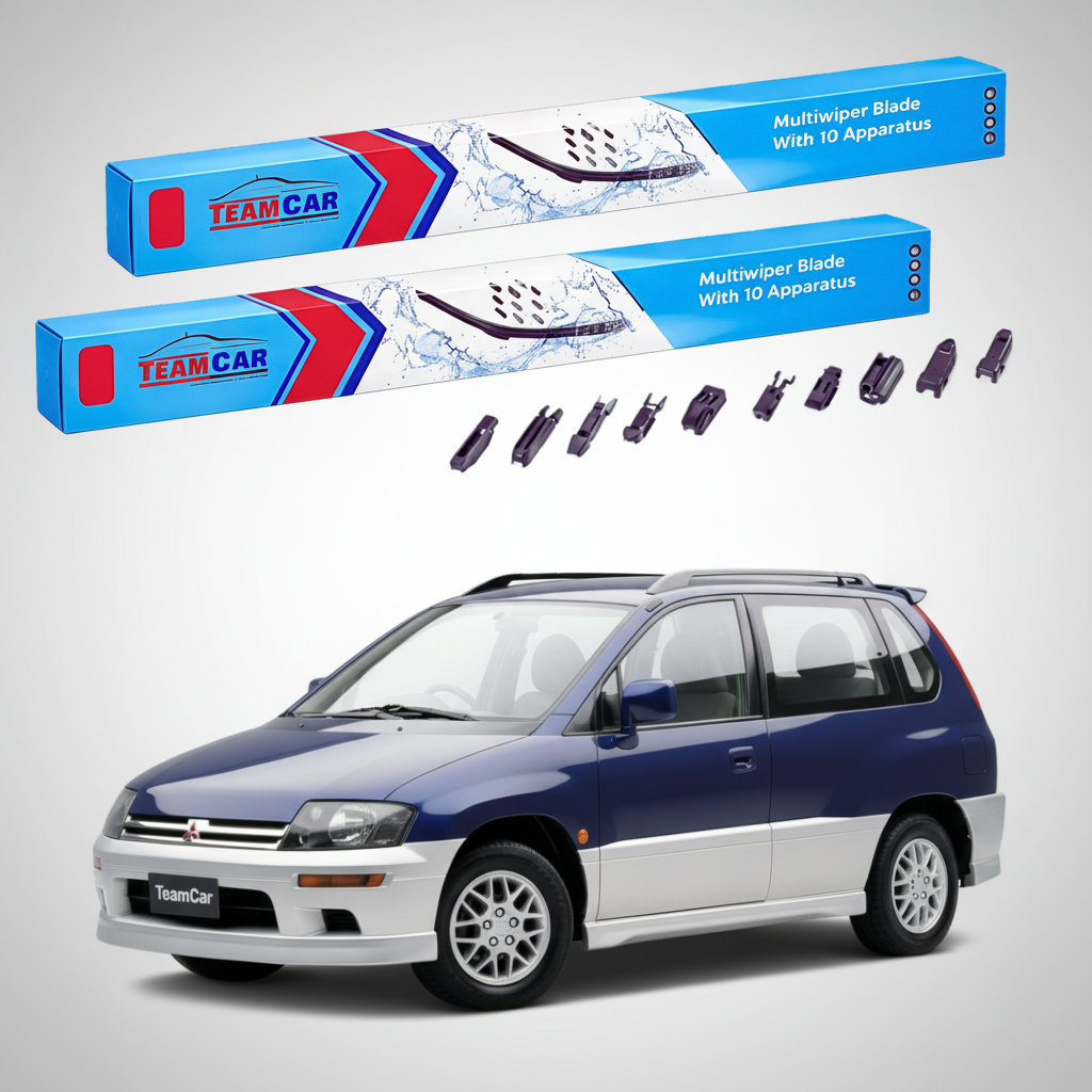 Ștergătoare TeamCar® pentru Mitsubishi Space Runner I (N1_W, N2_W) 1991–1999 – Set Față Flat Premium
