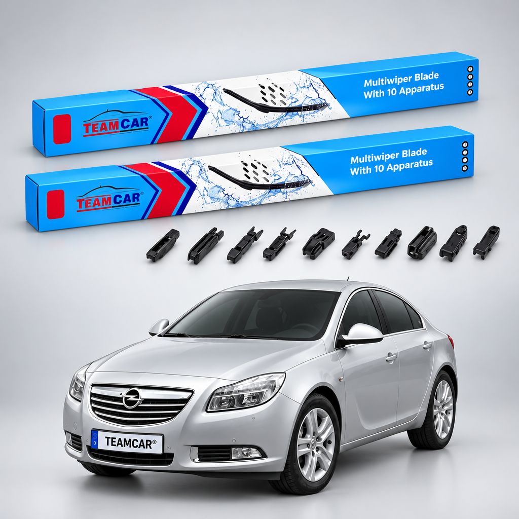 Ștergătoare Opel Insignia A Hatchback 2008–2017 | Set Față Flat Premium – TeamCar®