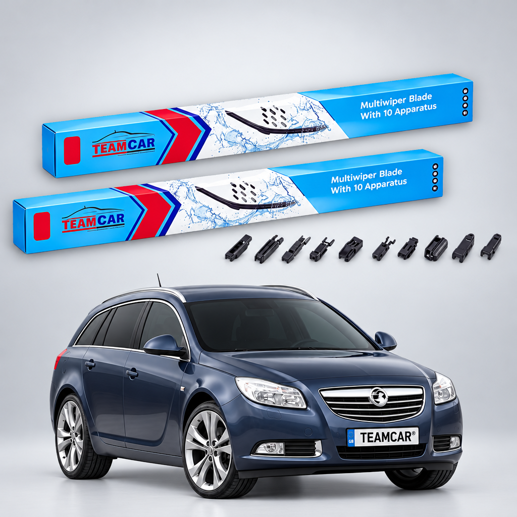 Ștergătoare Opel Insignia A Sports Tourer 2008–2017 | Set Față Flat Premium – TeamCar®
