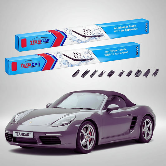 Ștergătoare Porsche 718 Boxster 982 2016-2026 | Set Față Flat – TeamCar®