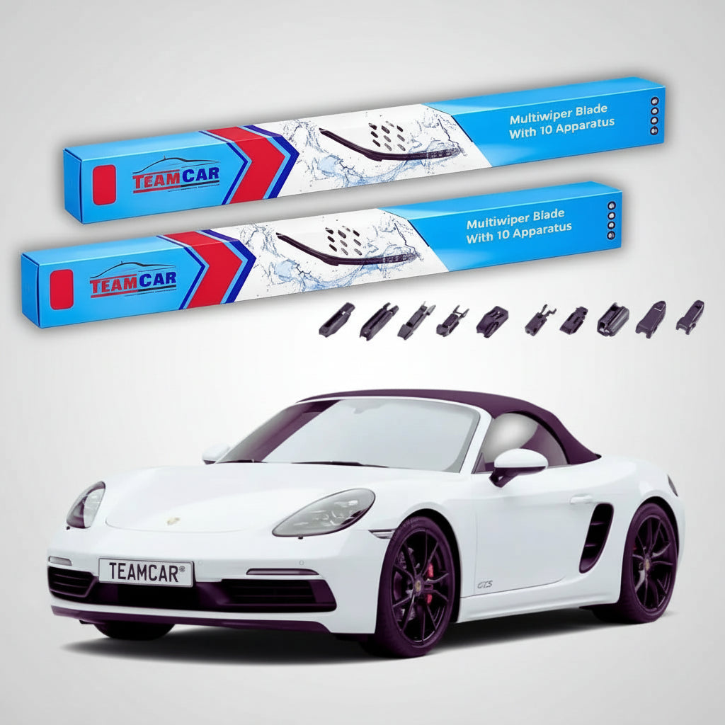 Ștergătoare Porsche 718 Boxster GTS 982 2019-2026 | Set Față Flat – TeamCar®