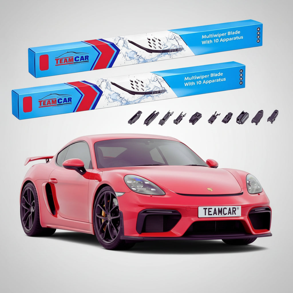 Ștergătoare Porsche 718 Cayman GT4 982 2016-2026 | Set Față Flat – TeamCar®
