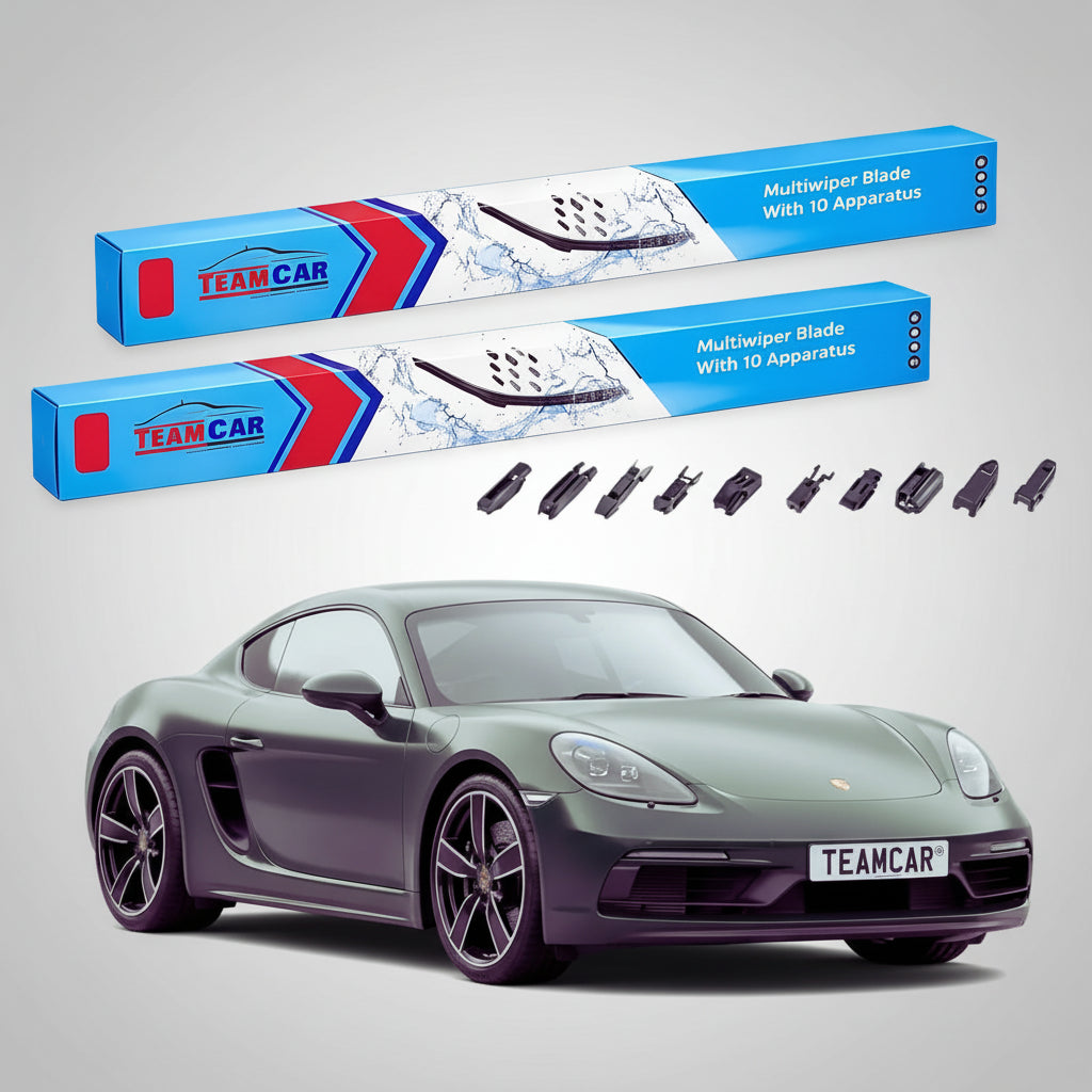 Ștergătoare Porsche 718 Cayman GTS 982 2019-2026 | Set Față Flat – TeamCar®