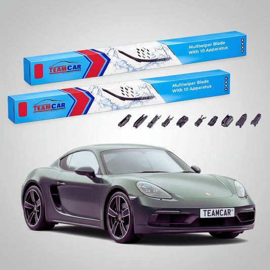Ștergătoare Porsche 718 Cayman GTS 982 2019-2026 | Set Față Flat – TeamCar®