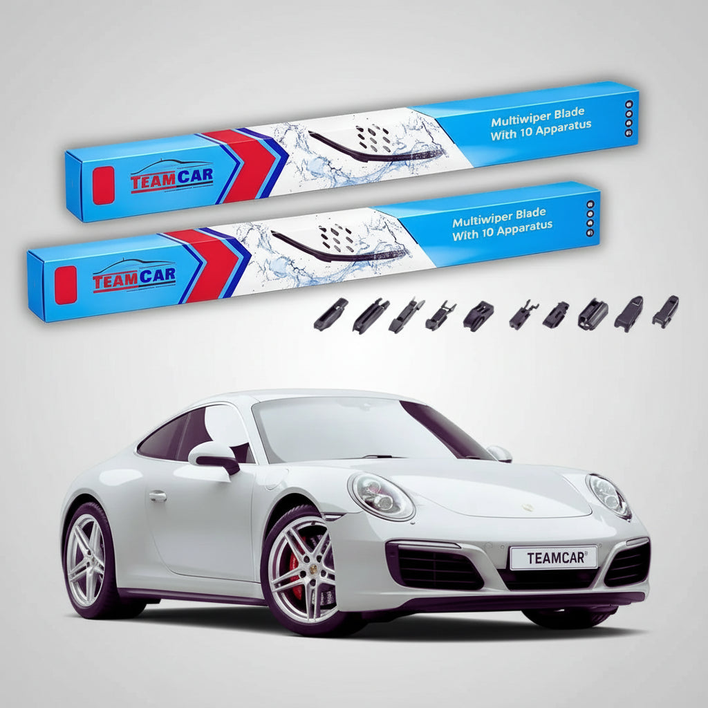 Ștergătoare Porsche 911 991 2011-2019 | Set Față Flat – TeamCar®