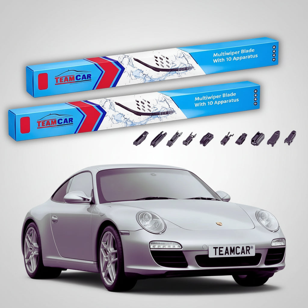 Ștergătoare Porsche 911 997 2004-2013 | Set Față Flat – TeamCar®