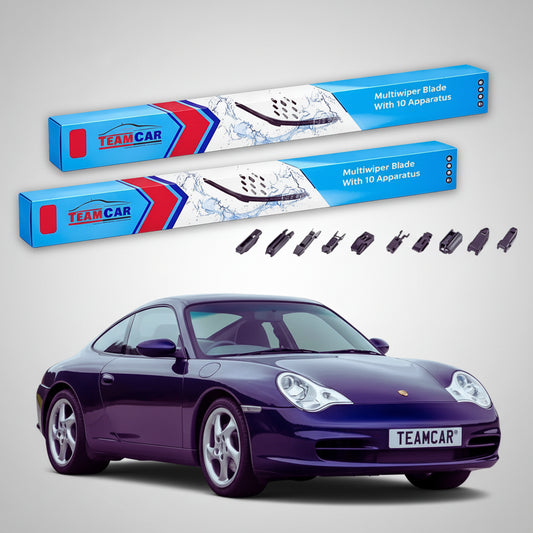 Ștergătoare Porsche 911 Carrera 4 996 2001-2005 | Set Față Flat – TeamCar®