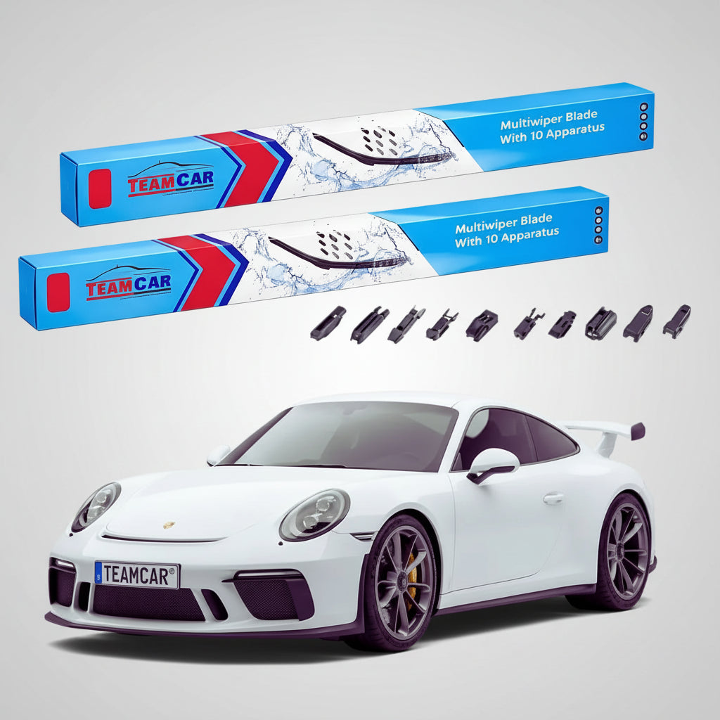 Ștergătoare Porsche 911 GT3 991.2 2017-2019 | Set Față Flat – TeamCar®