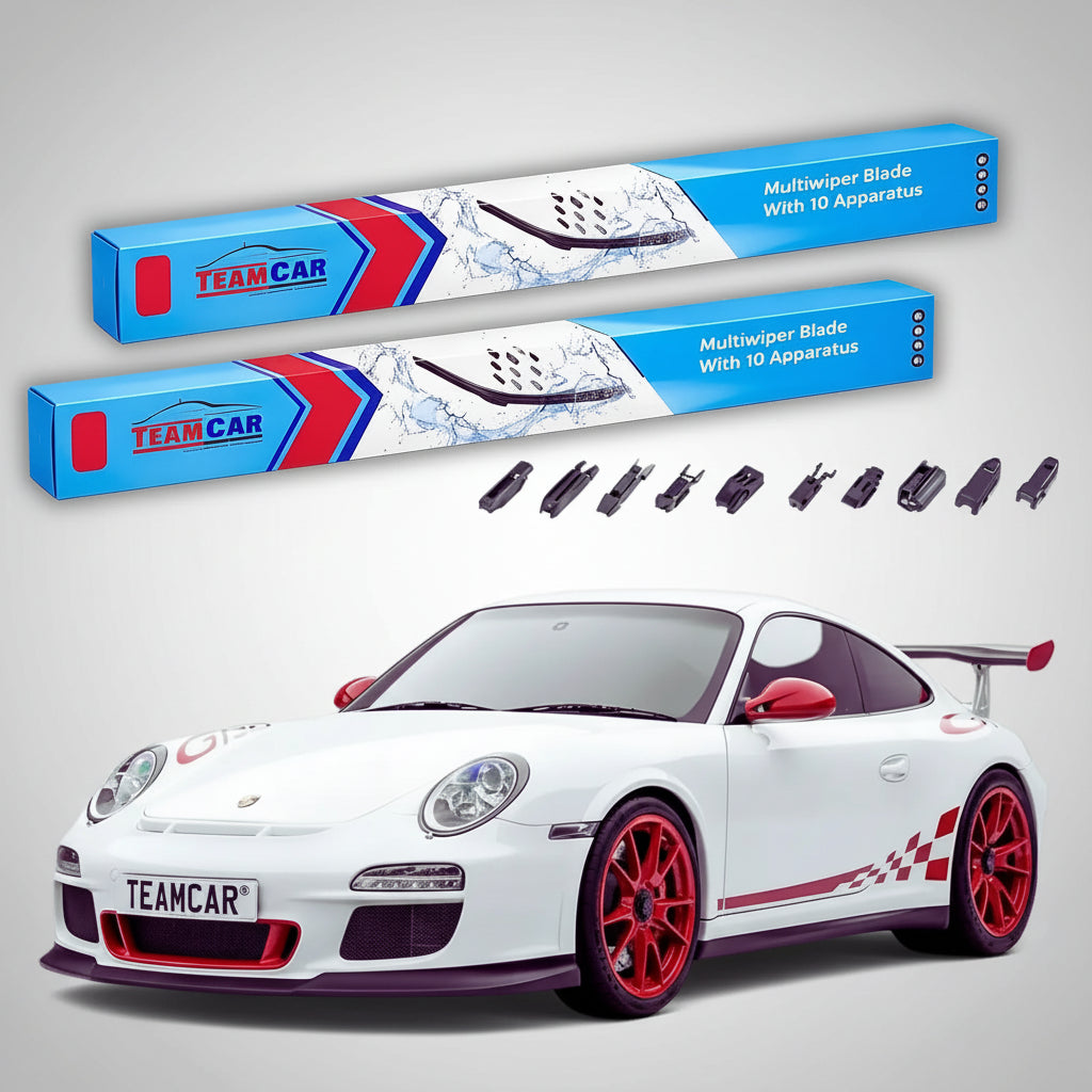 Ștergătoare Porsche 911 GT3 RS 997.2 2009-2012 | Set Față Flat – TeamCar®