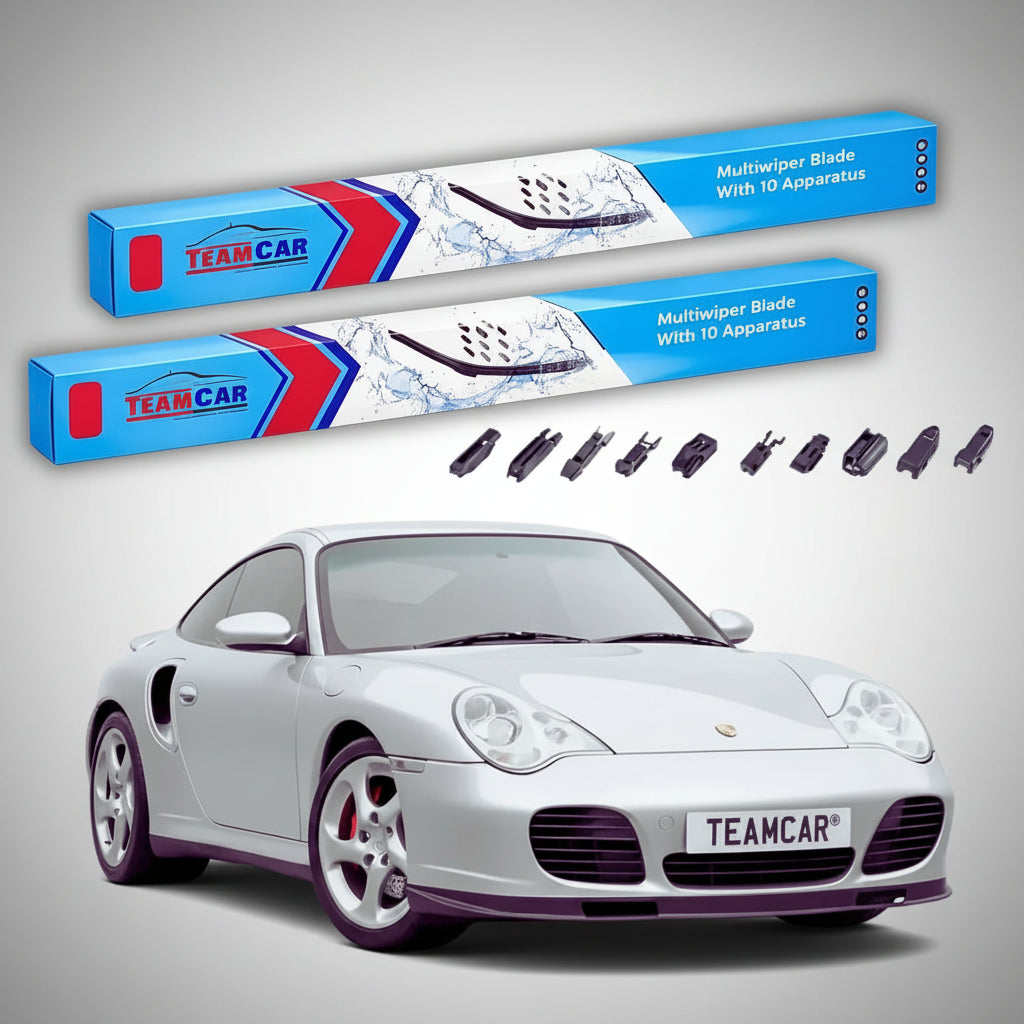 Ștergătoare Porsche 911 Turbo 996 2000-2005 | Set Față Flat – TeamCar®