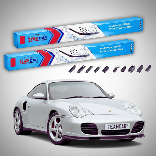 Ștergătoare Porsche 911 Turbo 996 2000-2005 | Set Față Flat – TeamCar®