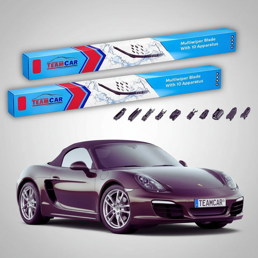 Ștergătoare Porsche Boxster 981 2012-2016 | Set Față Flat – TeamCar®