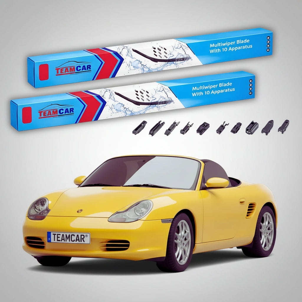 Ștergătoare Porsche Boxster 986 987 1996-2012 | Set Față Flat – TeamCar®