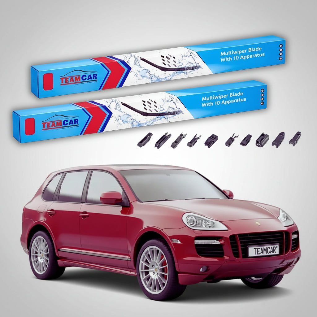 Ștergătoare Porsche Cayenne 957 2007-2010 | Set Față Flat – TeamCar®