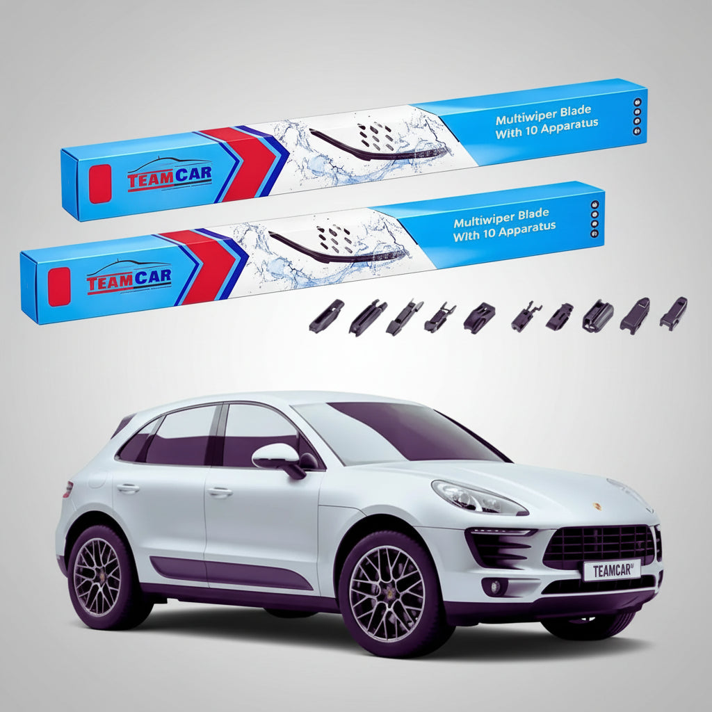 Ștergătoare Porsche Macan 95B 2014-2026 | Set Față Flat – TeamCar®