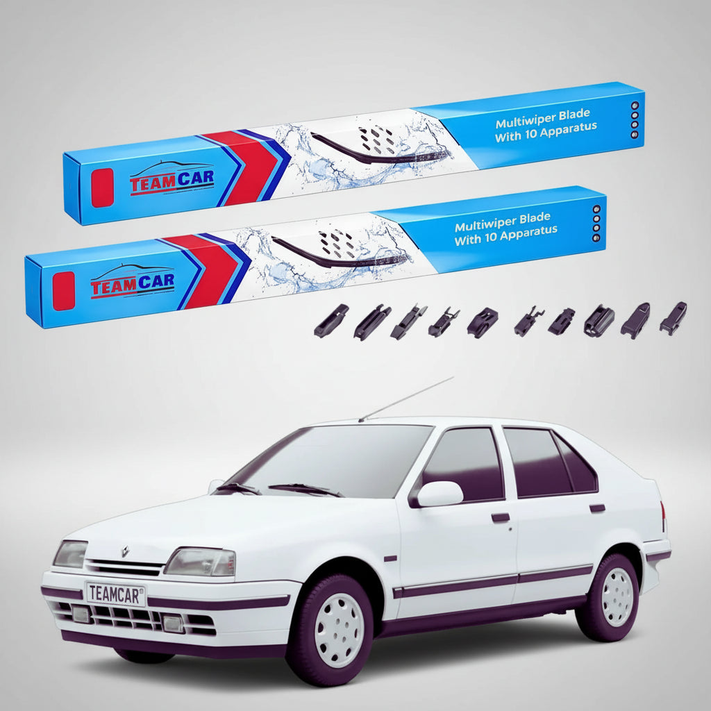 Ștergătoare Renault 19 Hatchback 1988-2001 | Set Față Flat Premium – TeamCar®