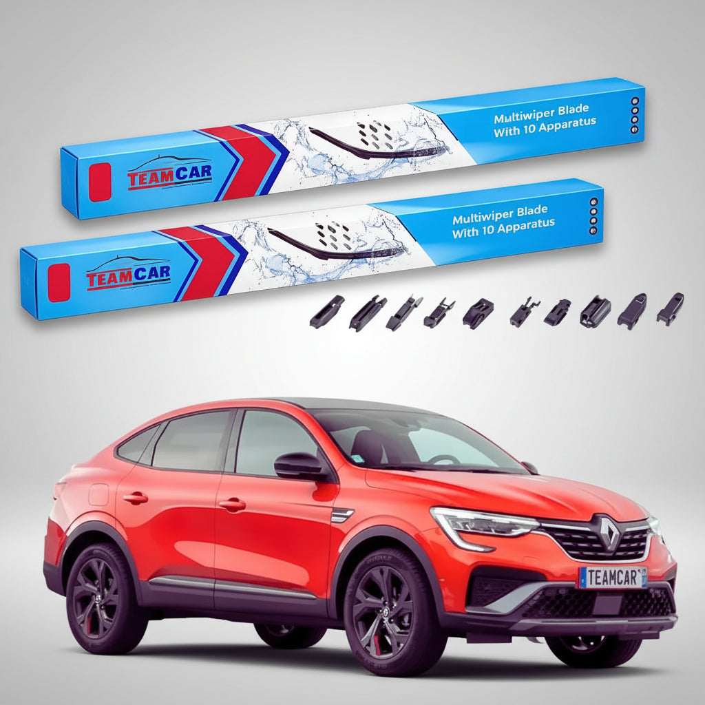 Ștergătoare Renault Arkana SUV-Coupé 2019-prezent | Set Față Flat Premium – TeamCar®