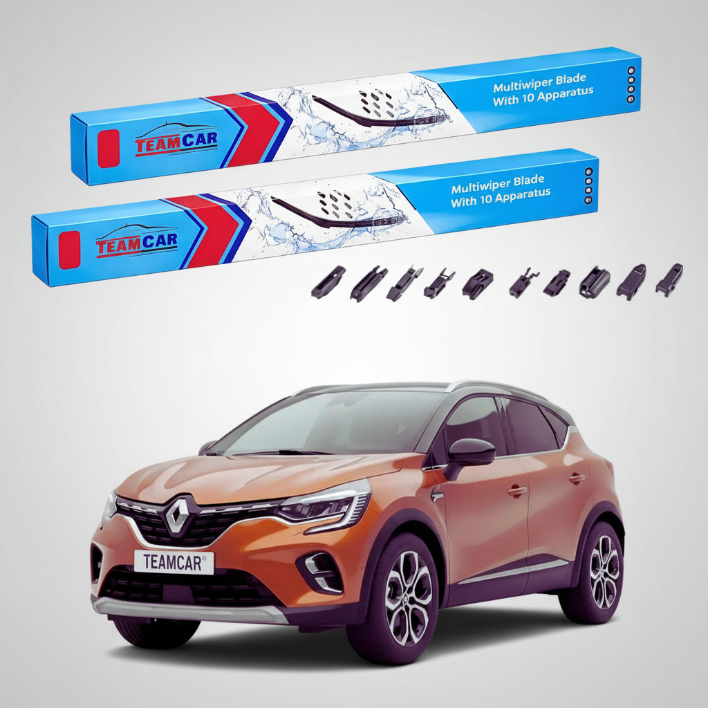 Ștergătoare Renault Captur II SUV 2020-prezent | Set Față Flat Premium – TeamCar®