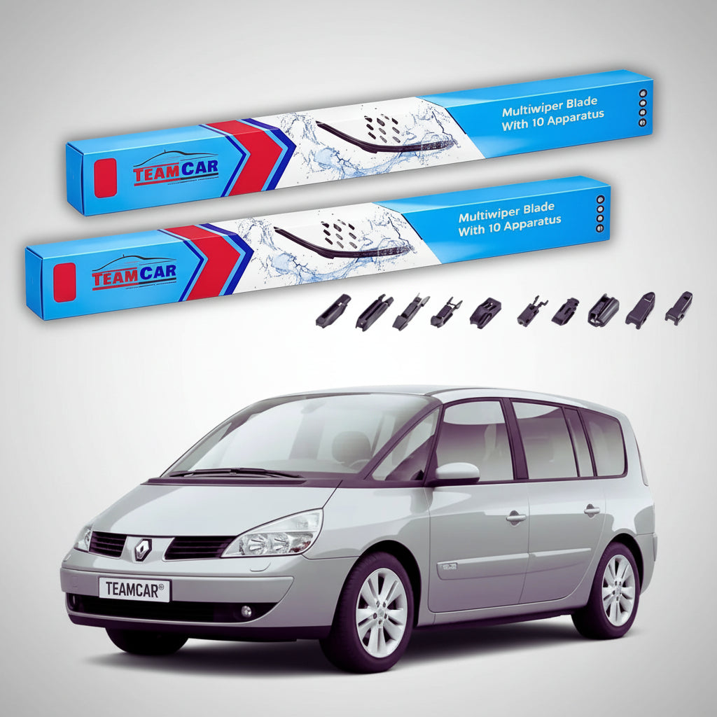 Ștergătoare Renault Espace IV MPV 2002-2015 | Set Față Flat Premium – TeamCar®