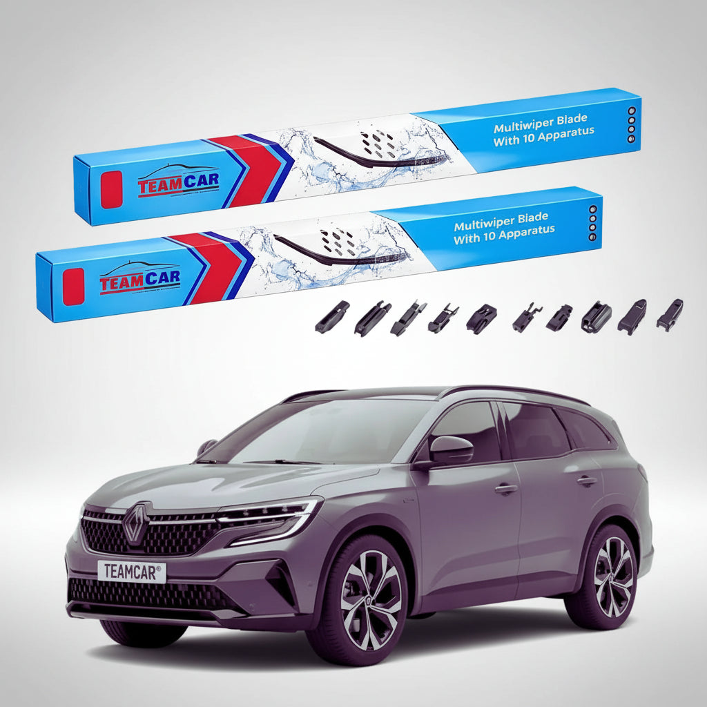 Ștergătoare Renault Espace VI SUV 2023-prezent | Set Față Flat Premium – TeamCar®