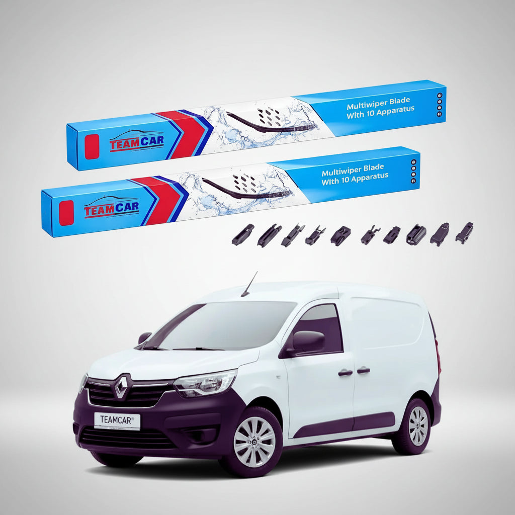 Ștergătoare Renault Express Van II 2020-prezent | Set Față Flat Premium – TeamCar®