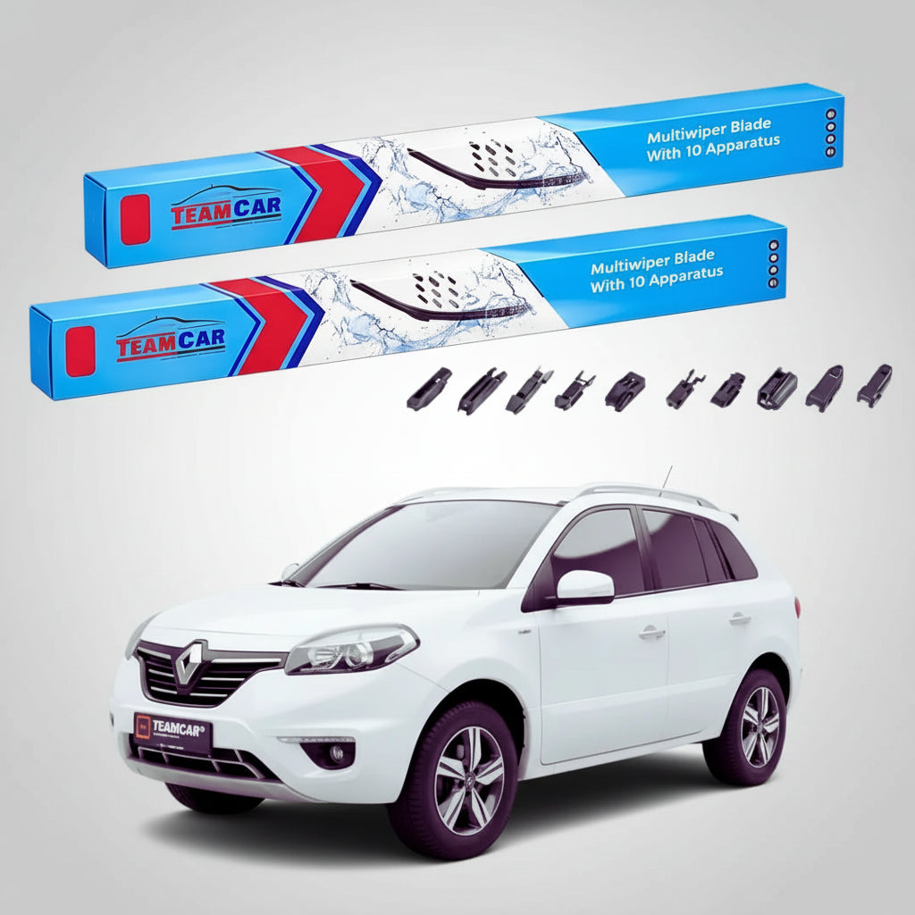 Ștergătoare Renault Koleos I SUV 2008-2016 | Set Față Flat Premium – TeamCar®