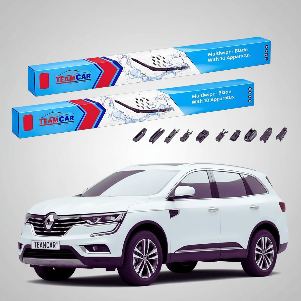 Ștergătoare Renault Koleos II SUV 2017-prezent | Set Față Flat Premium – TeamCar®