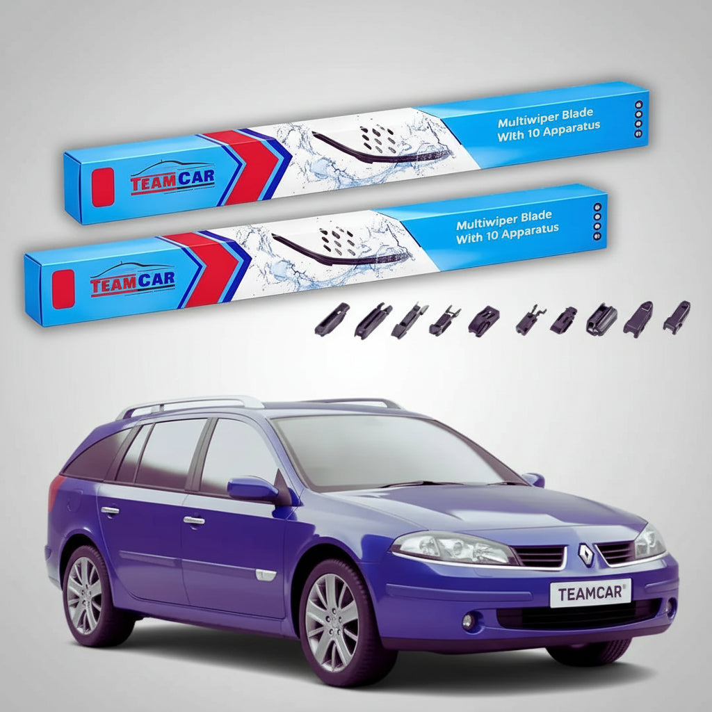 Ștergătoare Renault Laguna II Grandtour Break 2001-2007 | Set Față Flat Premium – TeamCar®