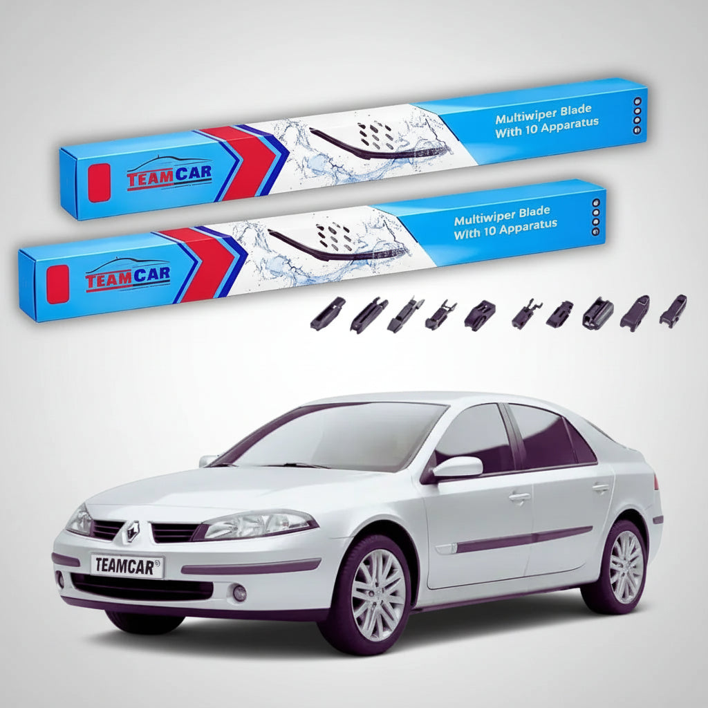 Ștergătoare Renault Laguna II Hatchback 2001-2007 | Set Față Flat Premium – TeamCar®