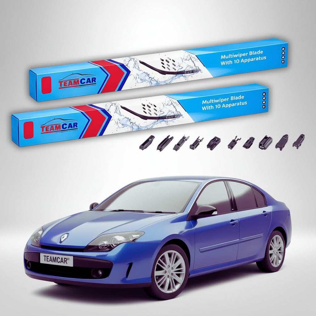Ștergătoare Renault Laguna III Hatchback 2007-2016 | Set Față Flat Premium – TeamCar®