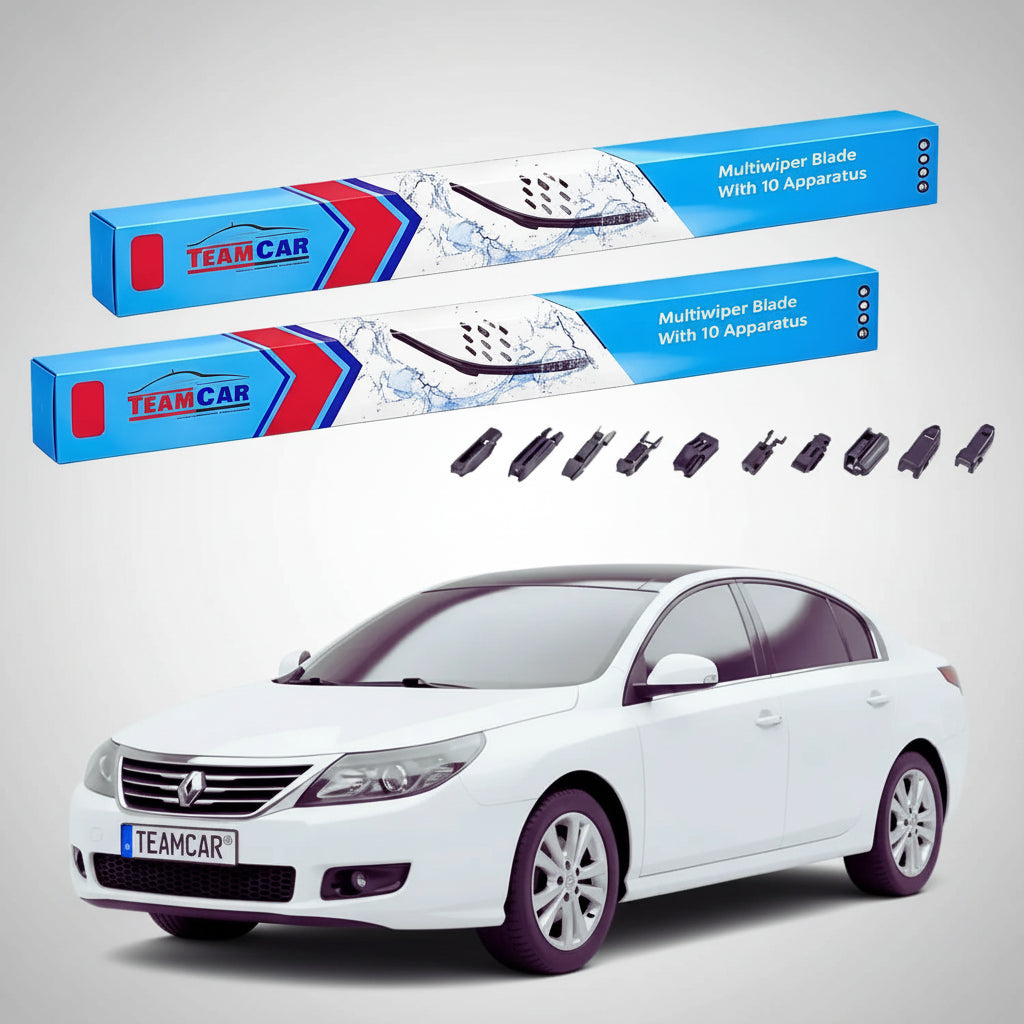 Ștergătoare Renault Latitude Sedan 2011-prezent | Set Față Flat Premium – TeamCar®