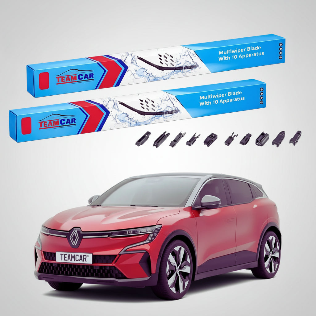 Ștergătoare Renault Megane E-Tech SUV 2021-prezent | Set Față Flat Premium – TeamCar®