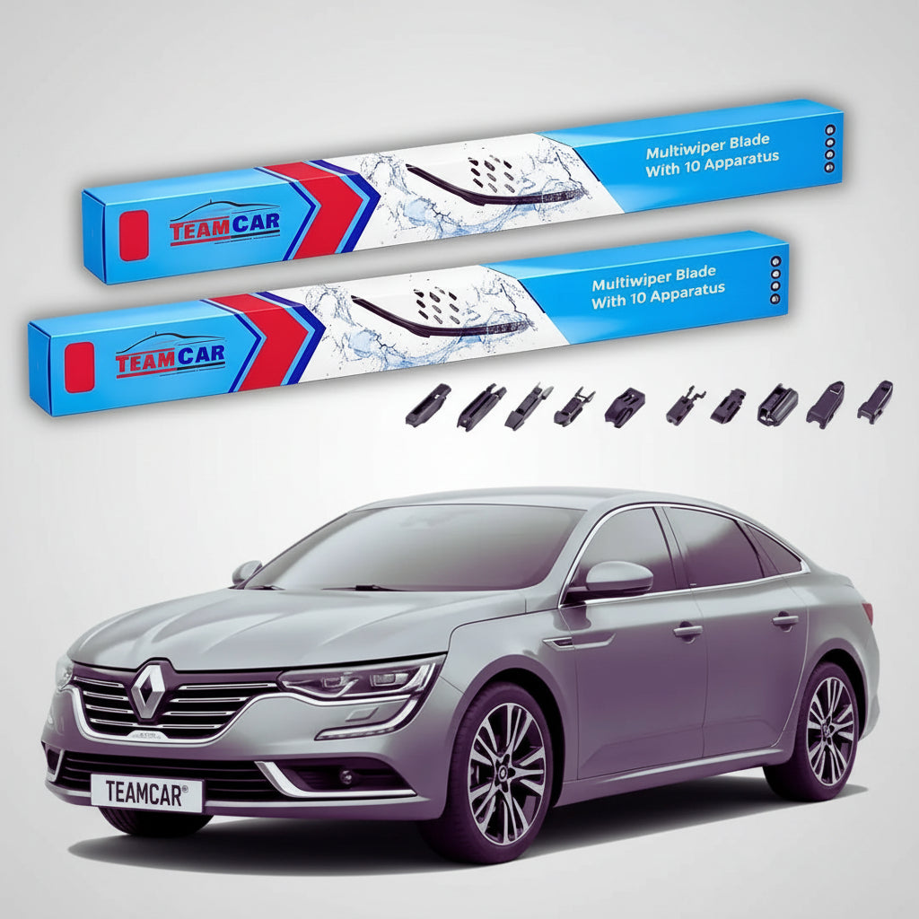 Ștergătoare Renault Talisman Sedan 2015-prezent | Set Față Flat Premium – TeamCar®