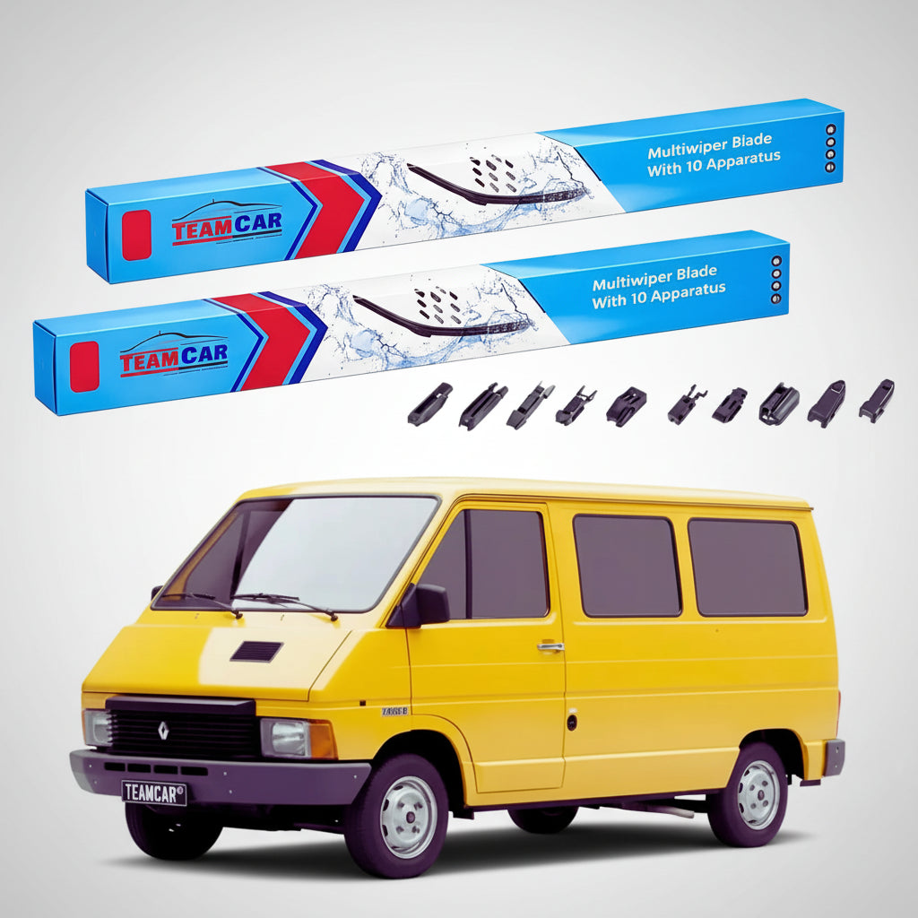 Ștergătoare Renault Trafic I Van 1980-2001 | Set Față Flat Premium – TeamCar®