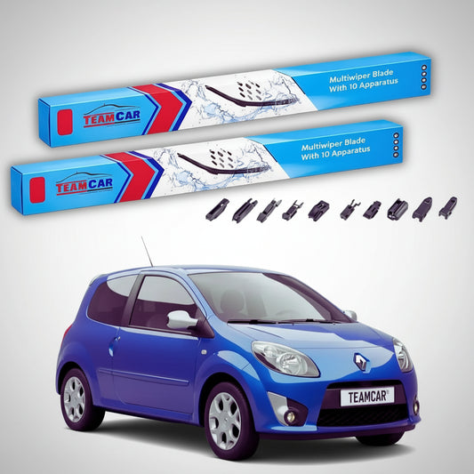 Ștergătoare Renault Twingo II Hatchback 2007-2015 | Set Față Flat Premium – TeamCar®