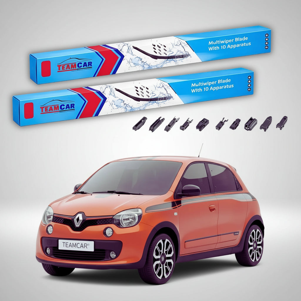 Ștergătoare Renault Twingo III Hatchback 2015-prezent | Set Față Flat Premium – TeamCar®
