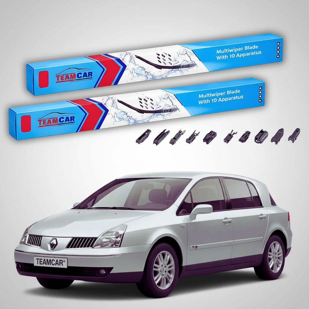 Ștergătoare Renault Vel Satis BJ MPV 2002-2009 | Set Față Flat Premium – TeamCar®