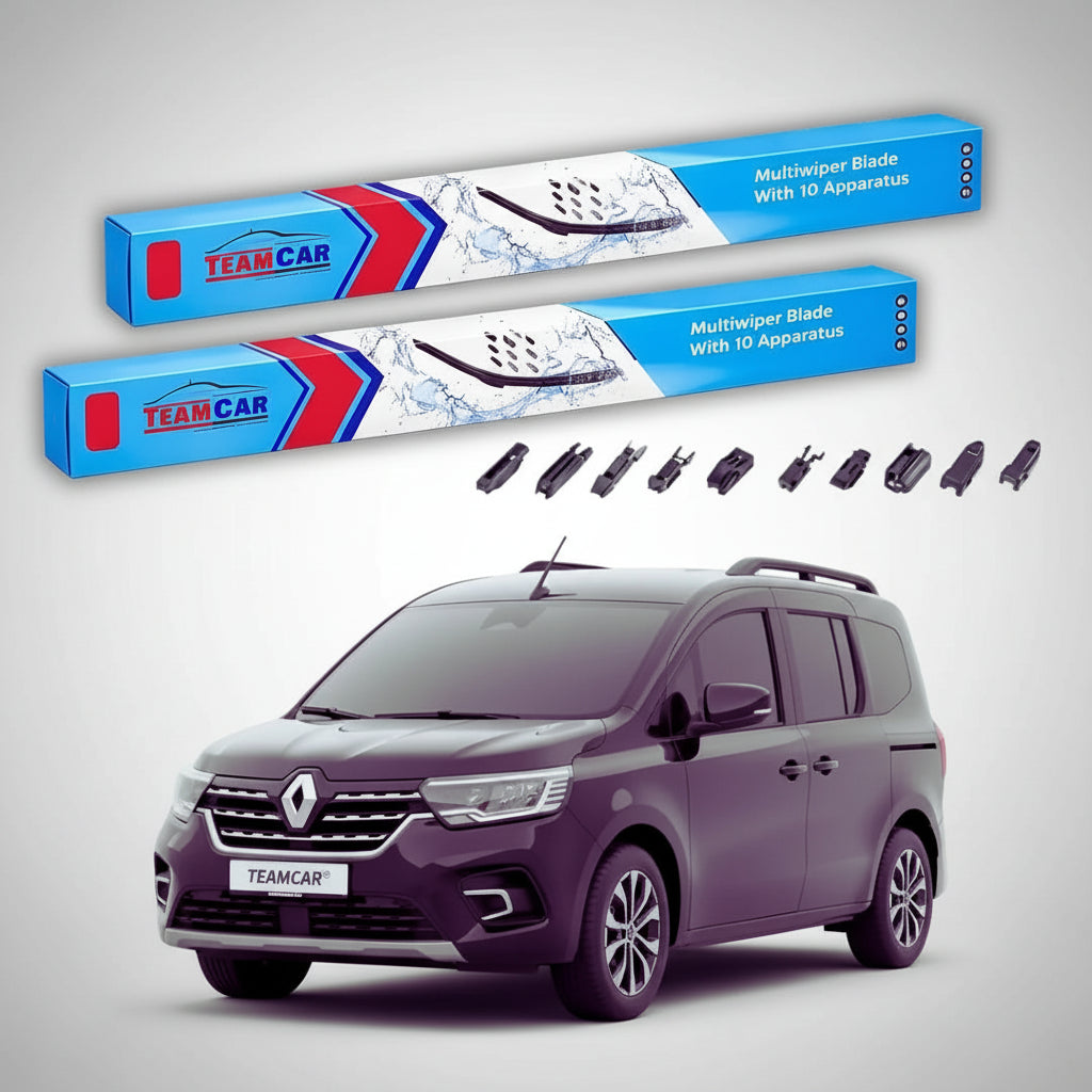 Ștergătoare Renault Kangoo III MPV 2021-prezent | Set Față Flat Premium – TeamCar®