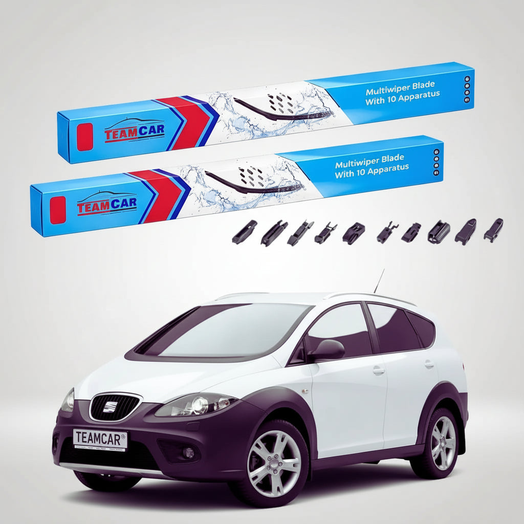 Ablaktörlők Seat Altea Freetrack 5P5 5P8 2007-2015 | Lapos első ablaktörlő készlet – TeamCar®