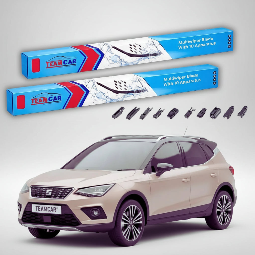 Ștergătoare Seat Arona 2017-prezent | Set Față Flat – TeamCar®