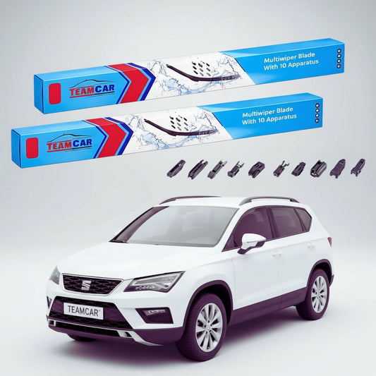 Ștergătoare Seat Ateca KH7 2016-prezent | Set Față Flat – TeamCar®