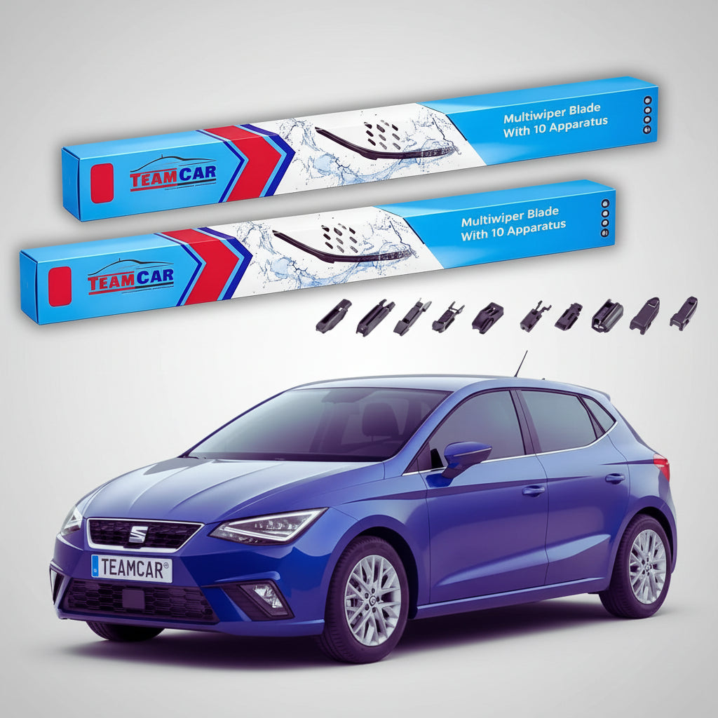Ștergătoare Seat Ibiza 6F 2017-prezent | Set Față Flat – TeamCar®