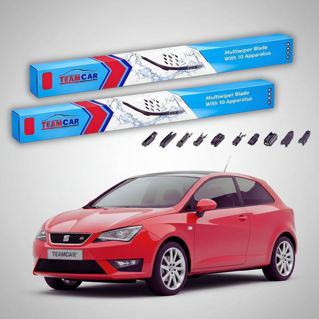 Ștergătoare Seat Ibiza 6J5 09.2011-2017 | Set Față Flat – TeamCar®