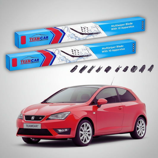 Ștergătoare Seat Ibiza 6J5 09.2011-2017 | Set Față Flat – TeamCar®