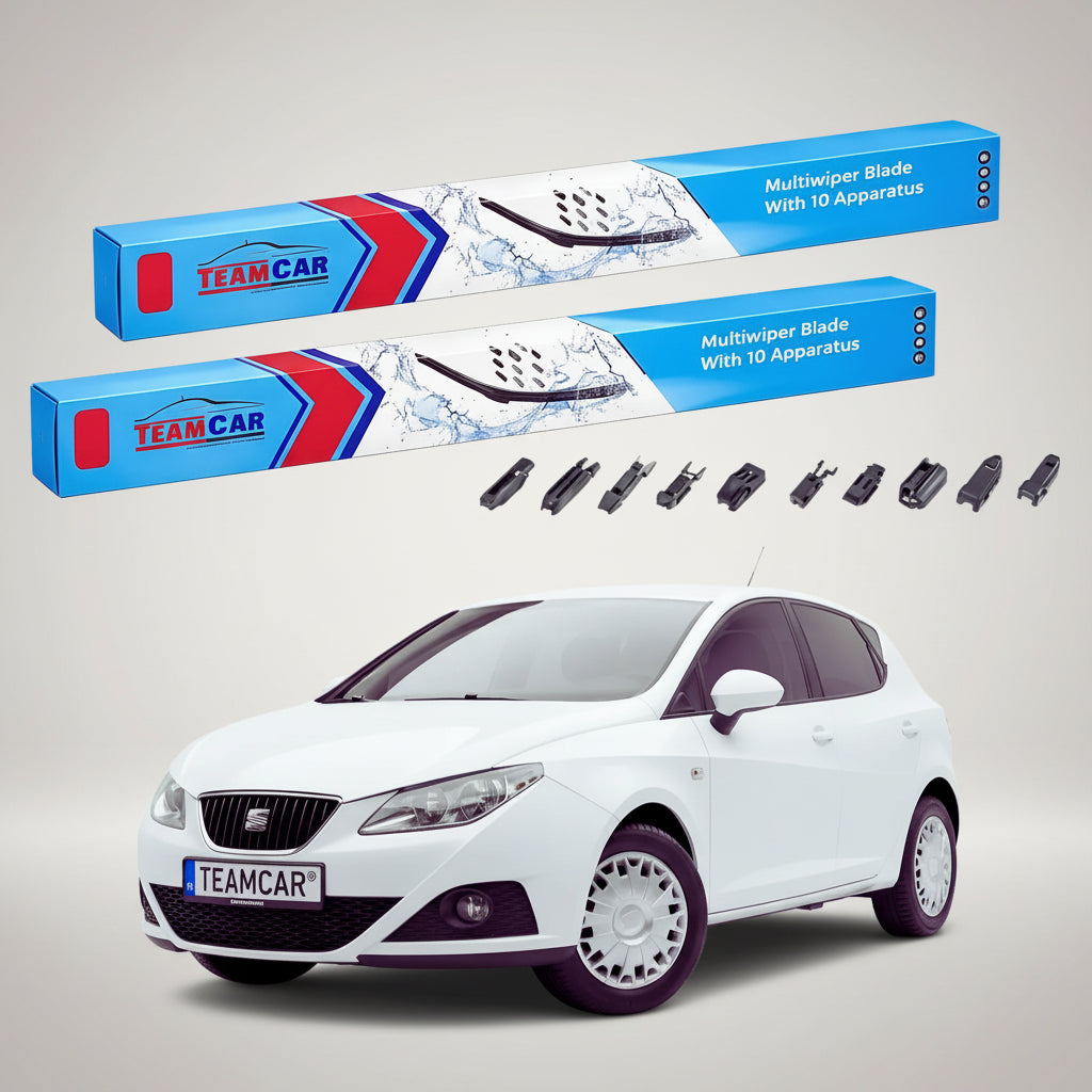 Ablaktörlők Seat Ibiza 6J5 2008-2011 | Lapos Első Ablaktörlő Készlet – TeamCar®