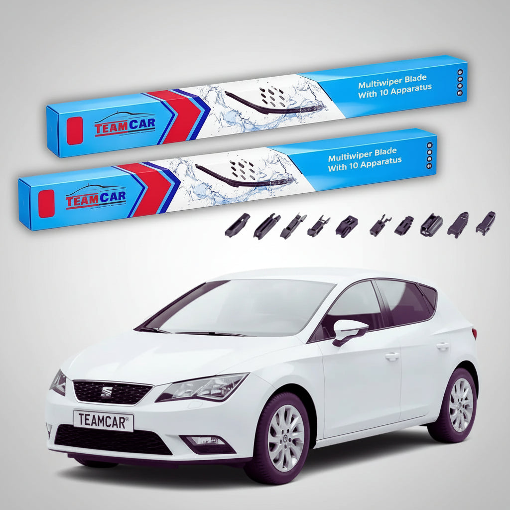 Ștergătoare Seat Leon 5F 2012-2020 | Set Față Flat – TeamCar®