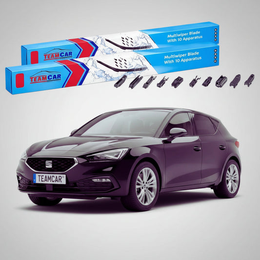 Ștergătoare Seat Leon KL 2020-prezent | Set Față Flat – TeamCar®