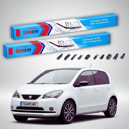 Ștergătoare Seat Mii Electric 2020-prezent | Set Față Flat – TeamCar®
