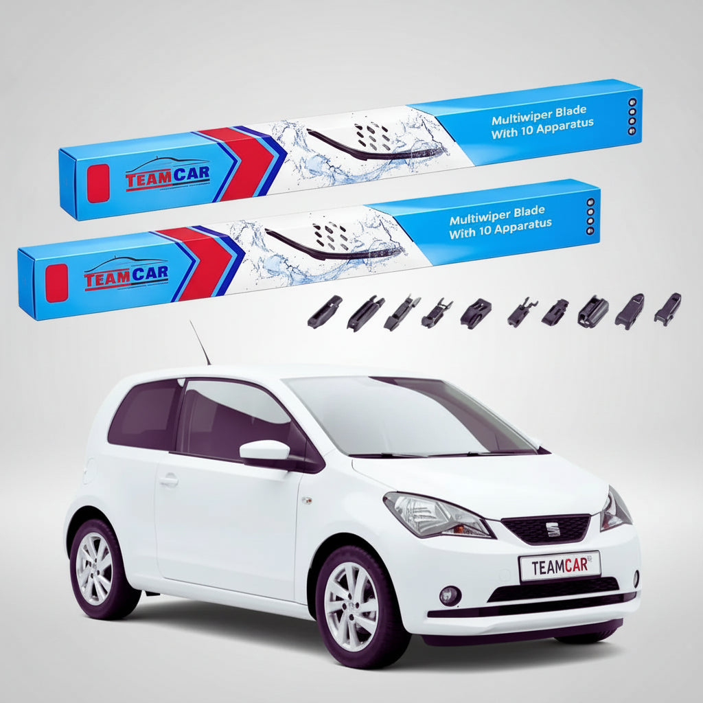 Ștergătoare Seat Mii KF1 2011-2019 | Set Față Flat – TeamCar®