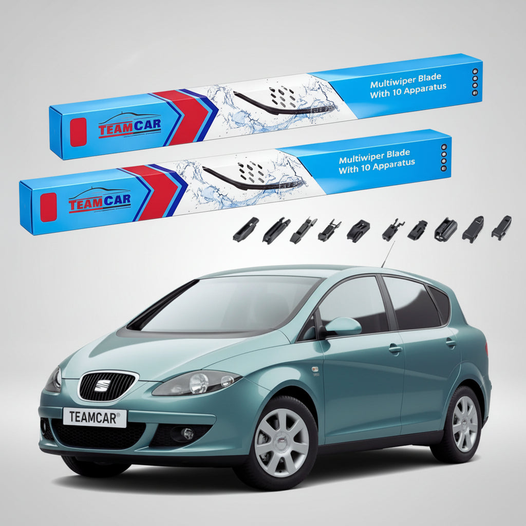 Ablaktörlők Seat Toledo 5P2 2004-2009 | Lapos első ablaktörlő készlet – TeamCar®